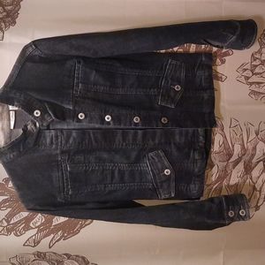 Chico's Platinum Denim Jacket